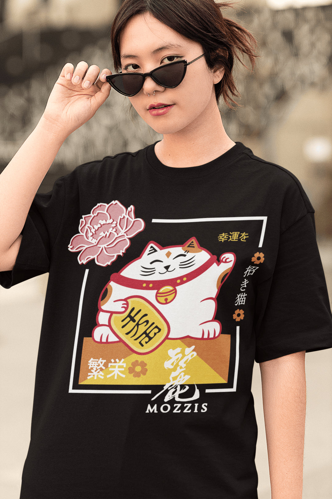 その他 michi Maneki Neko Shirt – Mozzis